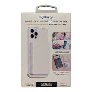 C5. MyCharge Maglock Magnet 6k mah Power bank For apple iPhone 12 or newer